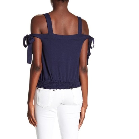 Abound Cold Shoulder Tank Top - Picture 2 of 5